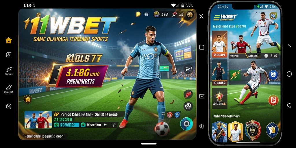 Tangkapan layar utama 11WBET menampilkan gameplay olahraga yang mendebarkan.