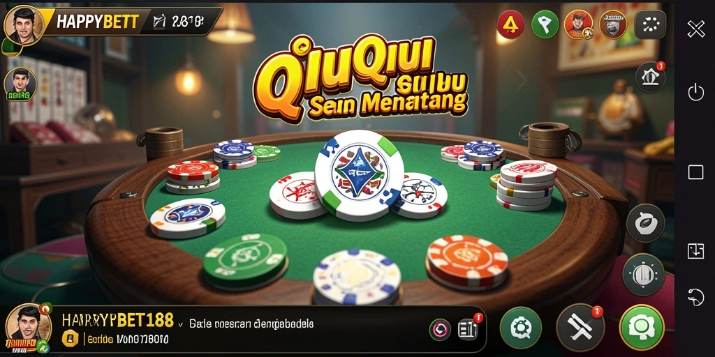 Gameplay QiuQiu yang seru dan interaktif di HAPPYBET188.