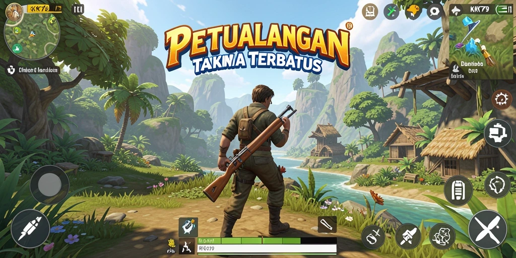 Tangkapan layar KPK79 menampilkan eksplorasi dunia terbuka yang menakjubkan.