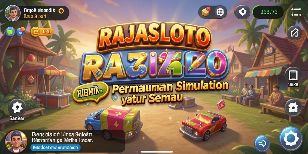 Gameplay seru dalam RAJASLOTO yang menuntut strategi.