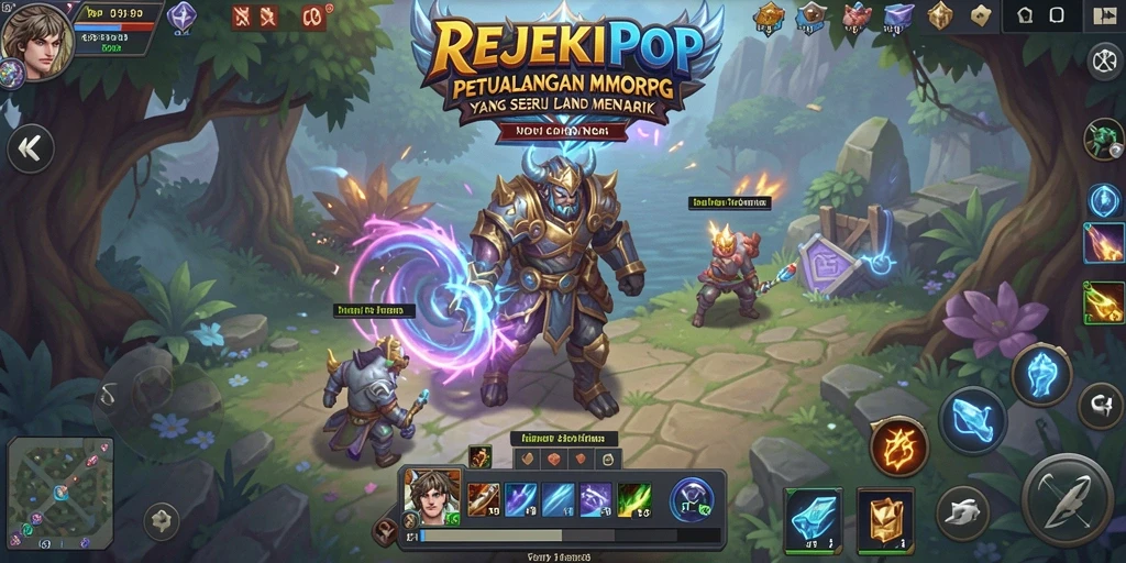Gameplay epik REJEKIPOP dengan aksi seru dan grafis menarik.