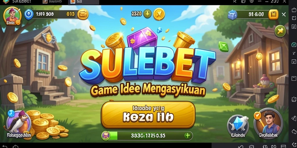 Tangkapan layar game Idle yang menampilkan kemajuan dalam SULEBET.